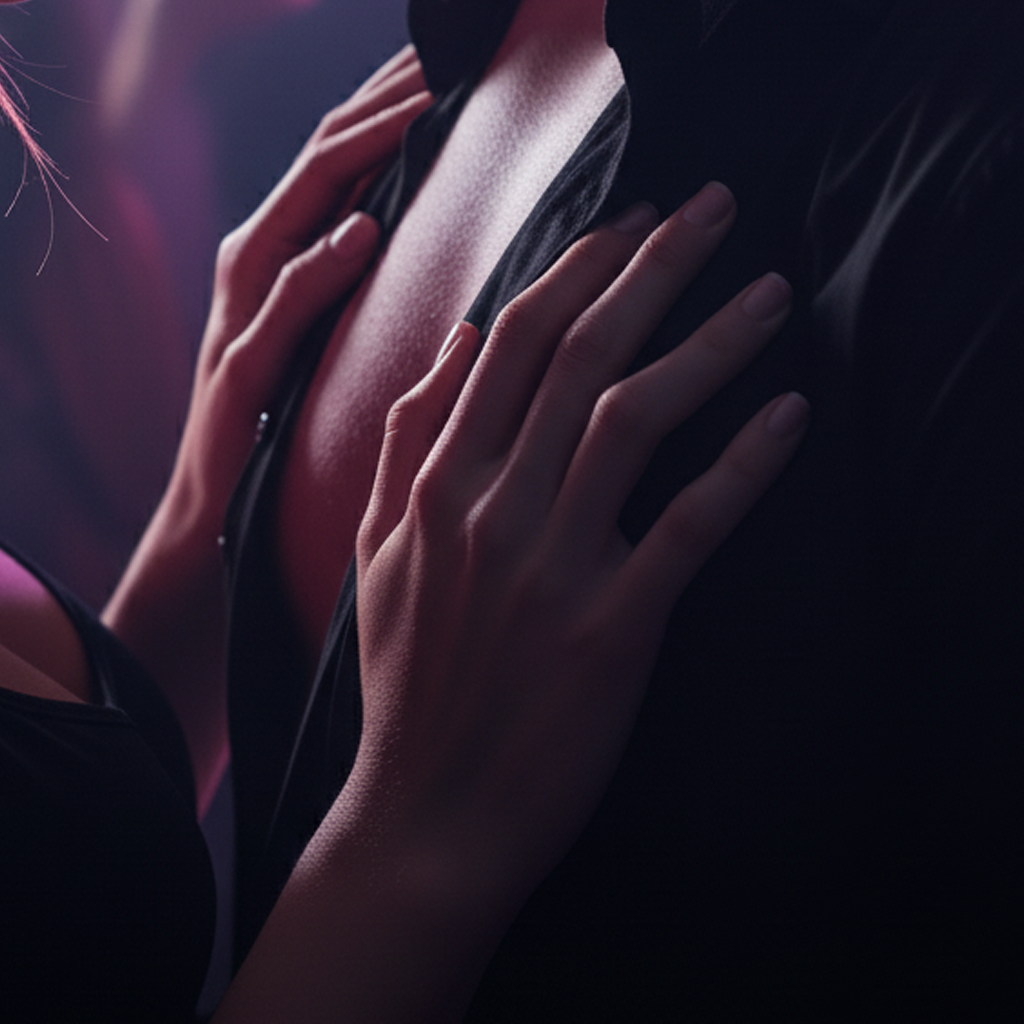 me besó mientras hablaba con otro